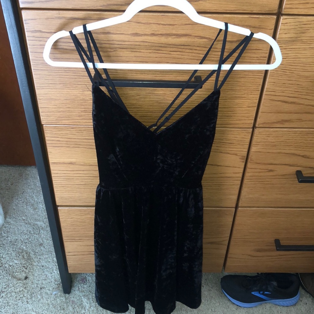 Black Velvet Dress